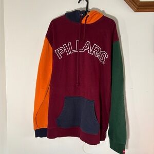 Pillars Multicolor Hoodie for Men